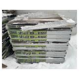 TAMKO Pallet of 42 Bundles of- 12-1/4 x 12 Hip and Ridge Rustic Cedar Hip and Ridge Cap Roofing Shingles (33.3 lin. ft. Per Bundle) Retail Value of $2,519