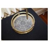 Vintage Brass Fireplace Tool Set with Stand