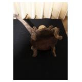 Set of 3 Rustic Candle Holders with Candles