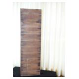 Tall Wooden Wall Shelf with Small Storage Box