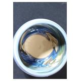 Ceramic Bowls and Candle Holders Collection with Candles and Sea Shells