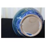 Ceramic Bowls and Candle Holders Collection with Candles and Sea Shells