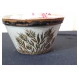 Ceramic Bowls and Candle Holders Collection with Candles and Sea Shells