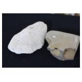 Ceramic Bowls and Candle Holders Collection with Candles and Sea Shells