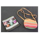 Collection of Southwestern Baskets, Pottery, and Textile Decor Items