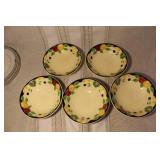 Assorted Porcelain Dinnerware Collection from Porsgrund Norway and Stangl Pottery