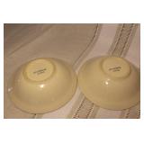 Assorted Porcelain Dinnerware Collection from Porsgrund Norway and Stangl Pottery