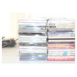 Aiwa NSX-3550 Stereo System with Speakers and Collection of CDs