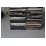 Aiwa NSX-3550 Stereo System with Speakers and Collection of CDs