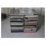 Aiwa NSX-3550 Stereo System with Speakers and Collection of CDs