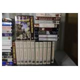 RCA VHS VCR with Remote, User Guide, and 24 Movie VHS Tapes Lot