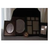 Vintage Decor and Collectibles Lot with Frames, Baskets, and Accessories