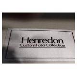 Henredon Custom Folio Collection Upholstered Sofa with Pillows