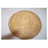 Assorted Lot of Vintage Eyeglasses, Sunglasses, Leather Gloves, and Woven Basket