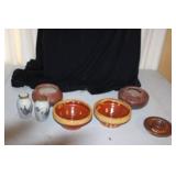 Collection of El Palomar Lead-Free Mexican Pottery Bowls, Dishes, and Decor
