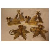 Large Collection of Candles and Candle Holders, Mixed Styles