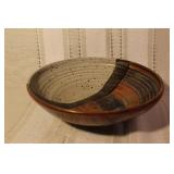 Collection of 5 Handcrafted Rustic Stoneware Pottery Pieces