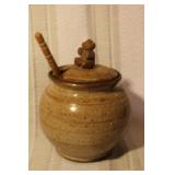 Collection of 5 Handcrafted Rustic Stoneware Pottery Pieces