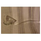 Collection of 8 Assorted Vintage Glass Vases, Bowls, and Ladle