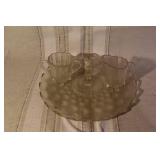 Mixed Lot of Vintage Glassware and Silver Dishware