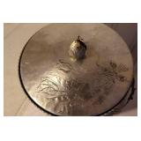 Mixed Lot of Vintage Glassware and Silver Dishware