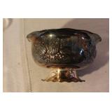 Mixed Lot of Vintage Glassware and Silver Dishware