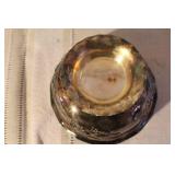 Mixed Lot of Vintage Glassware and Silver Dishware