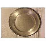 Collection of Vintage Glass Serveware and Metal Trays