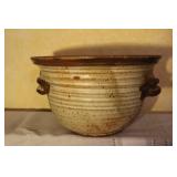 Set of 5 Handcrafted Stoneware Pottery Bowls and Plates with Artist Mark