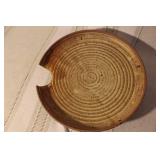 Set of 5 Handcrafted Stoneware Pottery Bowls and Plates with Artist Mark