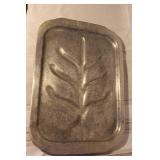 Vintage Carving Set with Stag Handles, Meat Tray, and Solingen Steak Knives