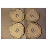 Vintage Porcelain and Bone China Plates, Cups, and Creamer Collection