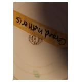 Vintage Porcelain and Bone China Plates, Cups, and Creamer Collection