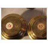 Collection of Vintage Brass Home Decor and Candle Holders