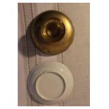 Collection of Vintage Brass Home Decor and Candle Holders