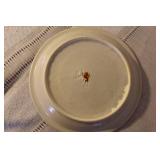 Assorted Vintage Porcelain and Stoneware Plates and Soup Mugs Collection