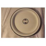 Assorted Vintage Porcelain and Stoneware Plates and Soup Mugs Collection