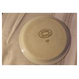 Assorted Vintage Porcelain and Stoneware Plates and Soup Mugs Collection