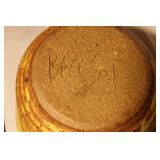 Handmade Studio Pottery Collection Signed Pitcher, Bowl, and Plate