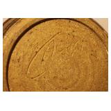 Handmade Studio Pottery Collection Signed Pitcher, Bowl, and Plate