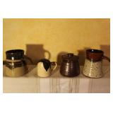 Collection of Handcrafted Studio Pottery Bowls, Pitchers, and Vases