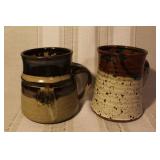 Collection of Handcrafted Studio Pottery Bowls, Pitchers, and Vases