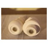 Collection of Vintage Glass and Ceramic Decor with Floral Accents