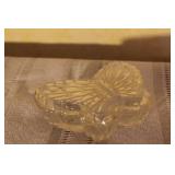 Collection of Vintage Glass and Ceramic Decor with Floral Accents