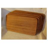 Vintage Gerz Fondue Set with Ceramic Pots, Wooden Boards, and Fondue Forks