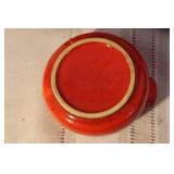 Vintage Gerz Fondue Set with Ceramic Pots, Wooden Boards, and Fondue Forks