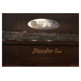 Pair of Vintage Murphy Dining Chairs with Upholstered Seats