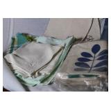 Assorted Vintage and Modern Linens and Fabric Set