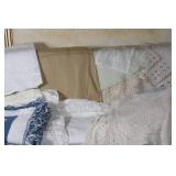 Collection of Vintage and Modern Table Linens and Doilies