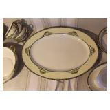Noritake Avril Japan Fine China Dinnerware Set with Serving Pieces